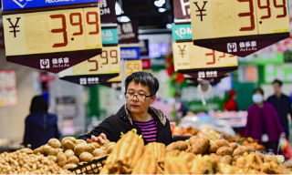 内地11月通胀率回落至0.2%  PPI按年跌幅收窄至2.5%
