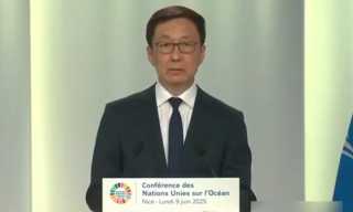 【视频】韩正在尼斯晤马克龙 称中方愿与法方加强战略沟通协作