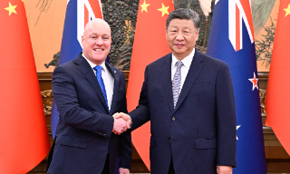 【视频】习近平会见新西兰总理拉克森